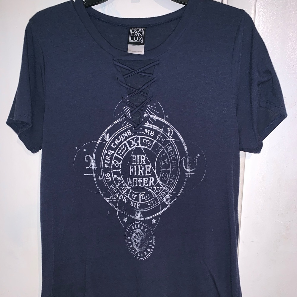 Dark Blue Shirt